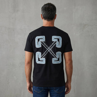 Off-White Signature Arrow Logo T-Shirt – Classic Black 🖤✨ - MASTERPIECE