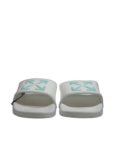 OFF-WHITE Slides – White Mint Arrow Edition 🤍💚 - MASTERPIECE