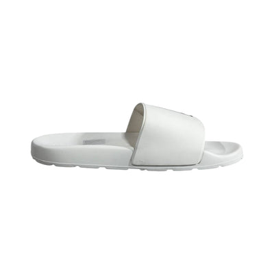 Off - White White Arrow Slides – Clean Street Luxury Sandals 🤍🖤 - MASTERPIECE