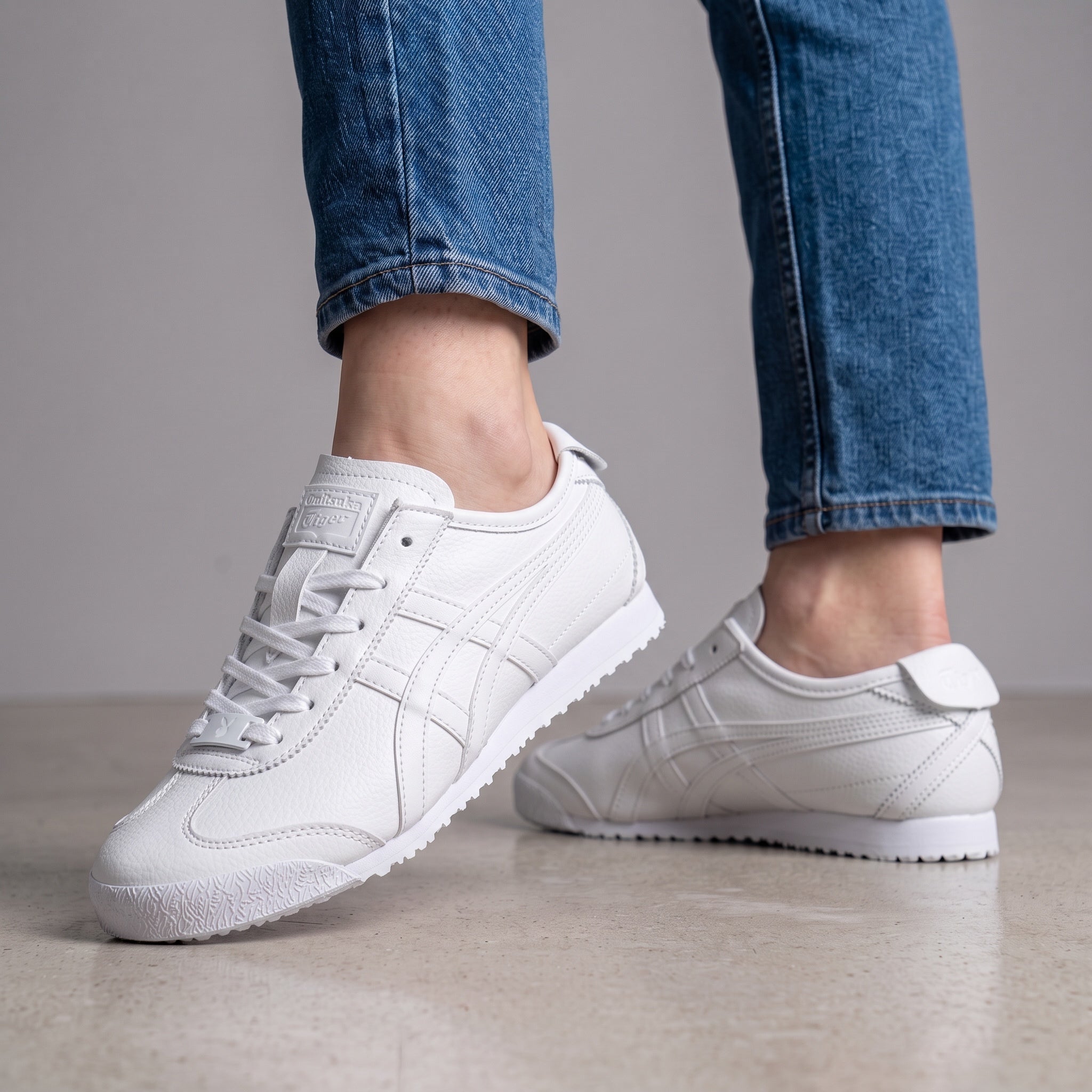 Onitsuka Tiger – White Leather Trainer 👟 - MASTERPIECE