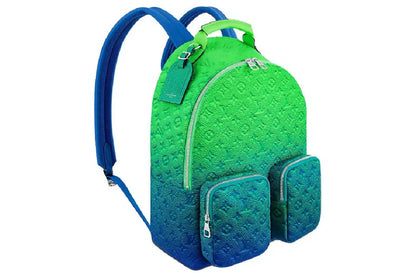 Louis Vuitton Blue/ Green Gradient Monogram Backpack