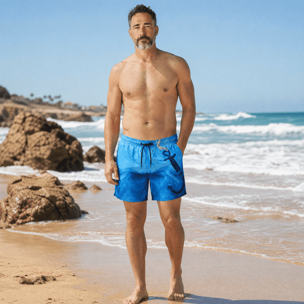 🩳 Palm Angels Ocean Anchor Swim Shorts 🌊⚓