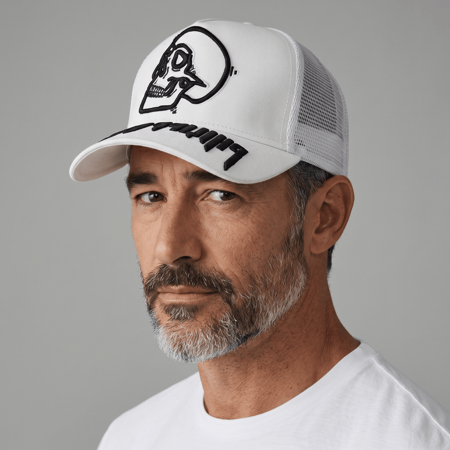 Philipp Plein Mesh Skull Cap