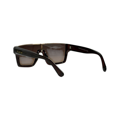 Philipp Plein Oversized Shield Sunglasses – Bold Brown Gradient 🕶️🔥 - MASTERPIECE