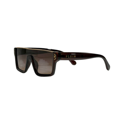 Philipp Plein Oversized Shield Sunglasses – Bold Brown Gradient 🕶️🔥 - MASTERPIECE