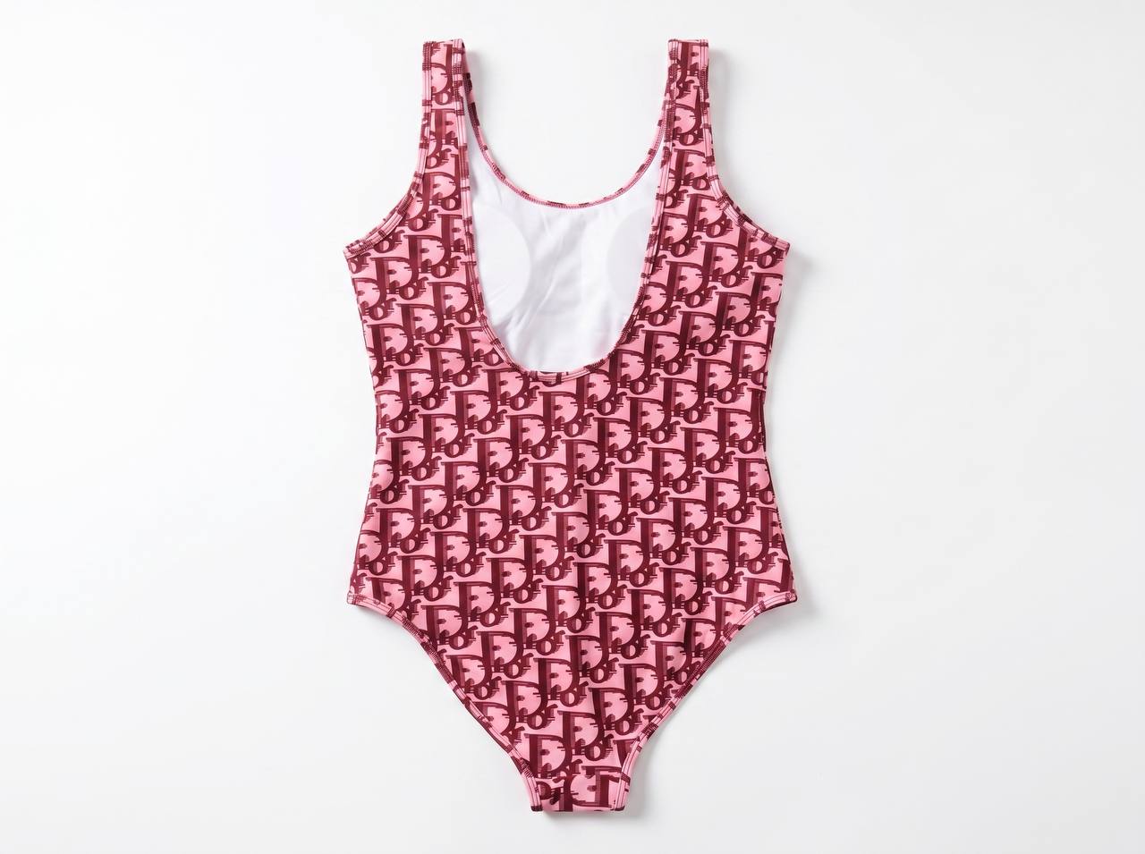 Dior Oblique One-Piece Swimsuit – Pink