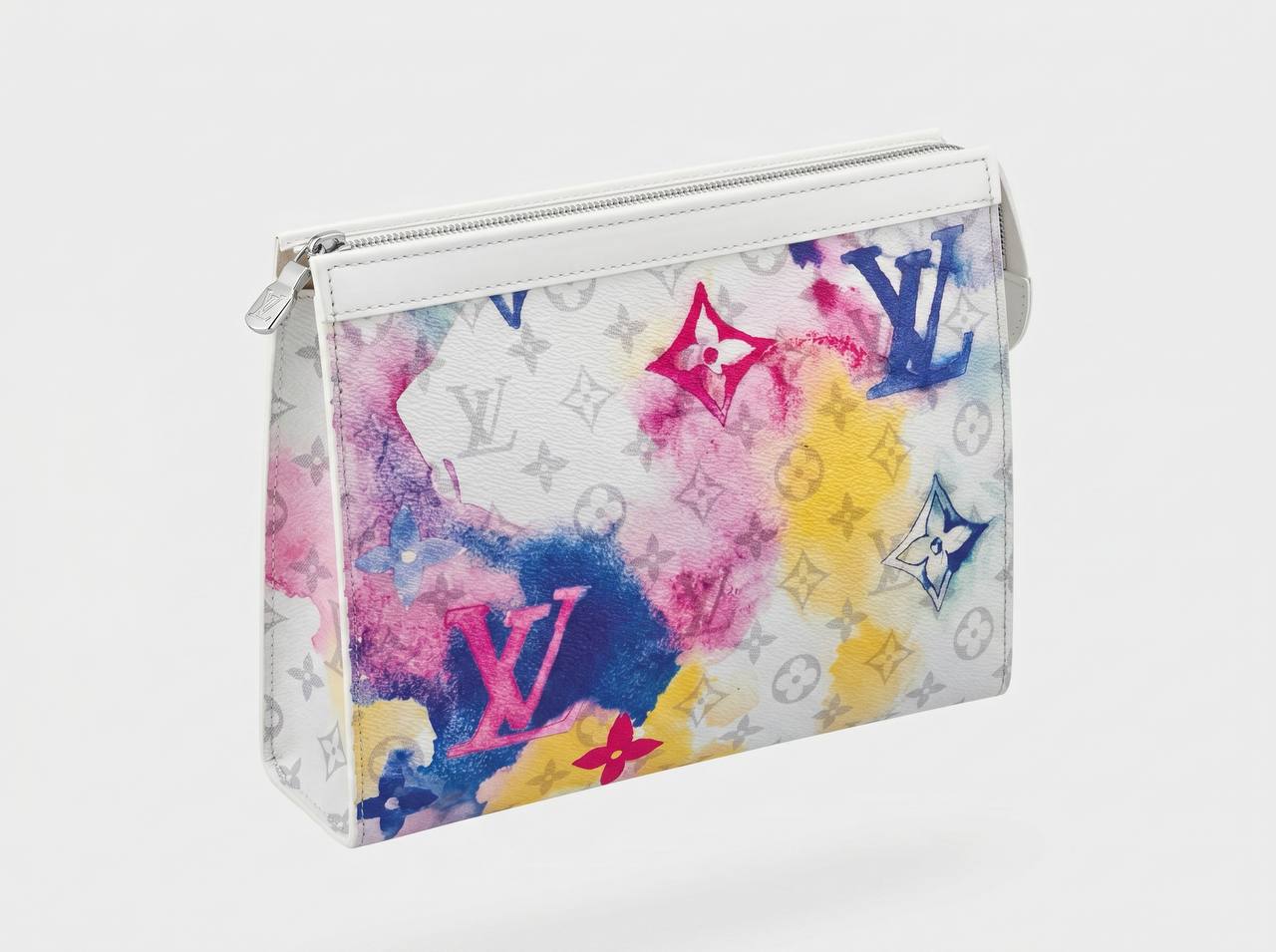 Louis Vuitton Watercolor Monogram Pochette 🎨🤍✨