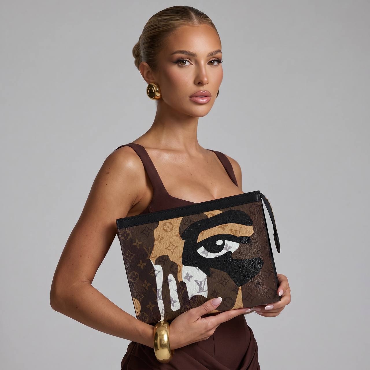 Louis Vuitton Monogram Art Pochette 🎨🖤✨