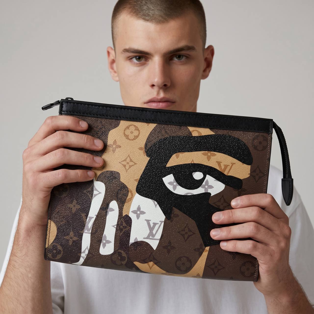 Louis Vuitton Monogram Art Pochette 🎨🖤✨