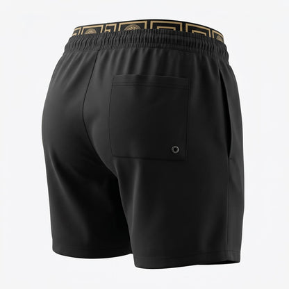 Versace Greca Essential Swim Shorts 🖤☀️✨