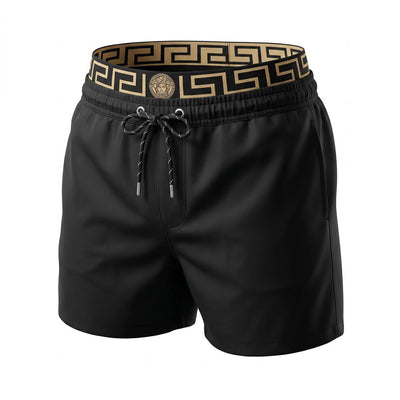 Versace Greca Essential Swim Shorts 🖤☀️✨