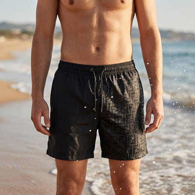 Fendi FF Hydro-Reveal Swim Shorts 🌊🖤✨