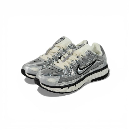 Nike P-6000 Silver Sneakers – Retro Running Style with Modern Comfort 👟✨