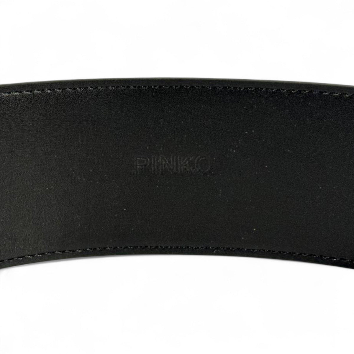 Pinko Pearl & Swallow Buckle Wide Belt – Luxury Statement Accessory - MASTERPIECE