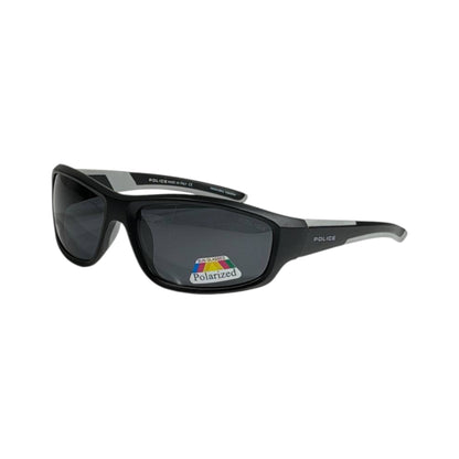 Police Polarized Wraparound Sunglasses 🖤🕶️ Men Sport UV400 Driving Shades - MASTERPIECE