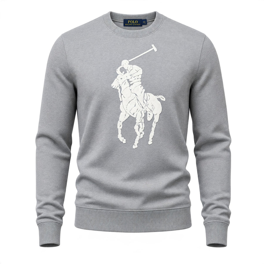 Polo Ralph Lauren Crewneck Sweatshirt – Grey Big Pony