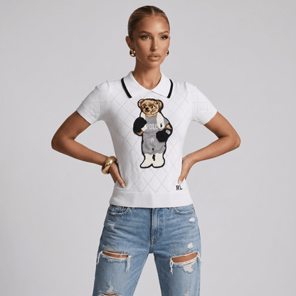 Polo Ralph Lauren Polo Bear Knit Top 🤍🧸 one size - MASTERPIECE