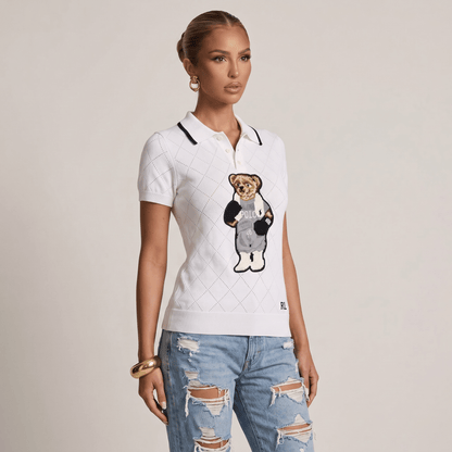 Polo Ralph Lauren Polo Bear Knit Top 🤍🧸 one size - MASTERPIECE