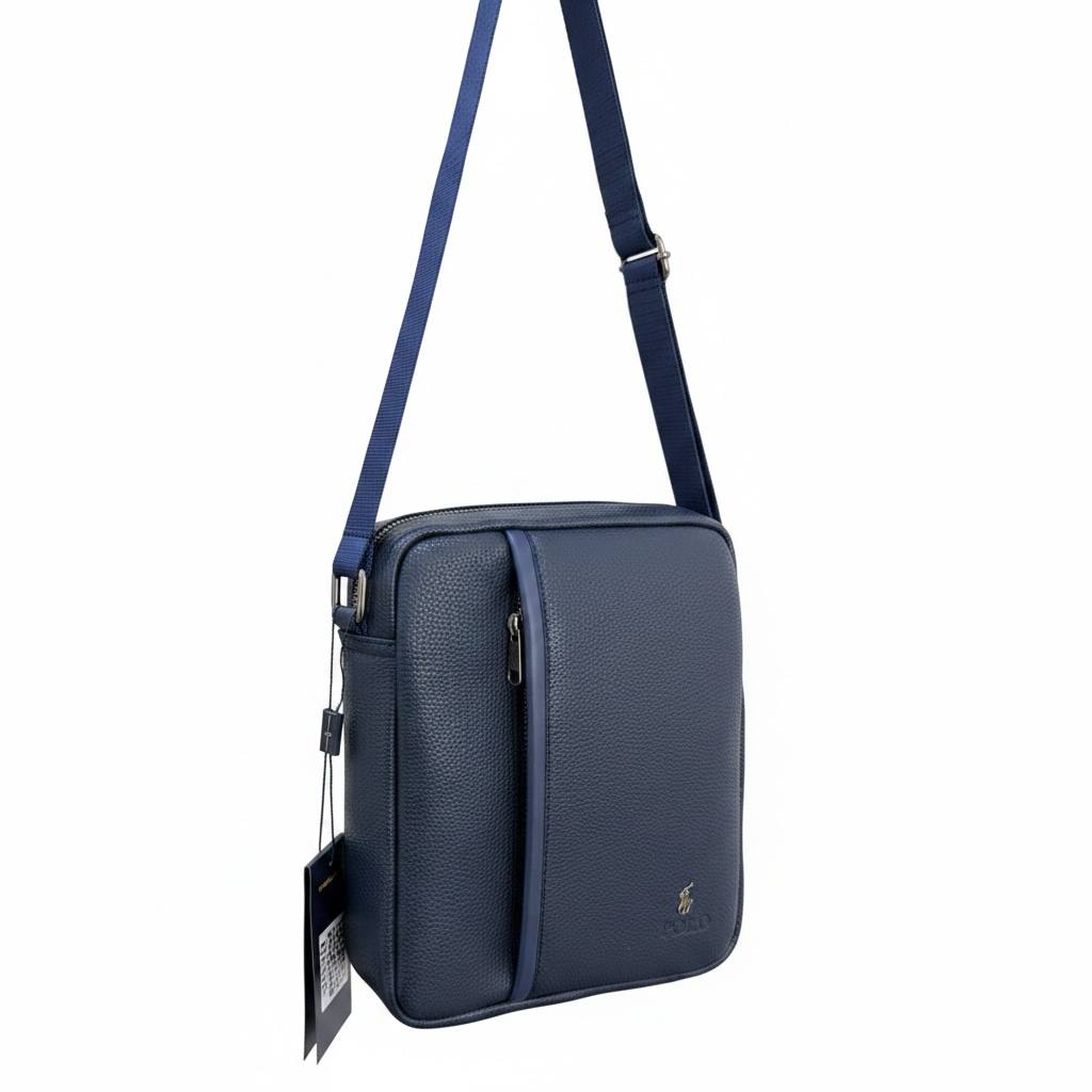 Polo Ralph Lauren Premium Navy Crossbody Bag – Elegant Everyday Shoulder Bag 💙✨ - MASTERPIECE