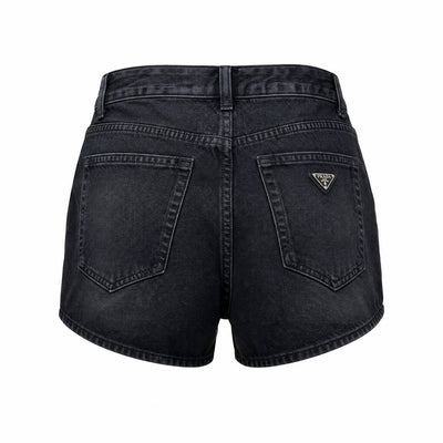 Prada Black Denim Shorts 🖤 - MASTERPIECE