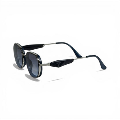 Prada Blue Luxe Geometric Sunglasses 🕶️✨💙 - MASTERPIECE