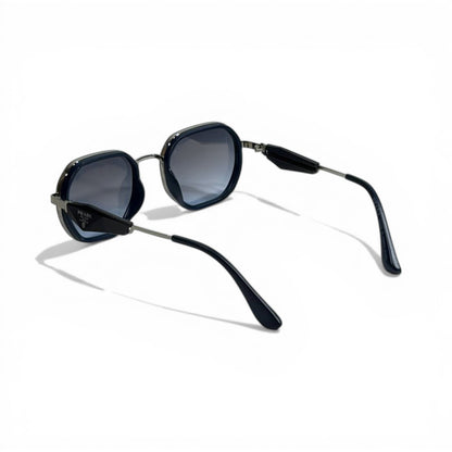 Prada Blue Luxe Geometric Sunglasses 🕶️✨💙 - MASTERPIECE
