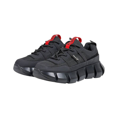 ❤️🖤 Prada Cloudbust Thunder Black Red Luxury Sneakers 👟⚡ - MASTERPIECE