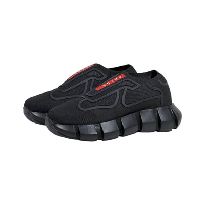🖤❤️ Prada Cloudbust Thunder Black Sneakers 👟⚡ - MASTERPIECE