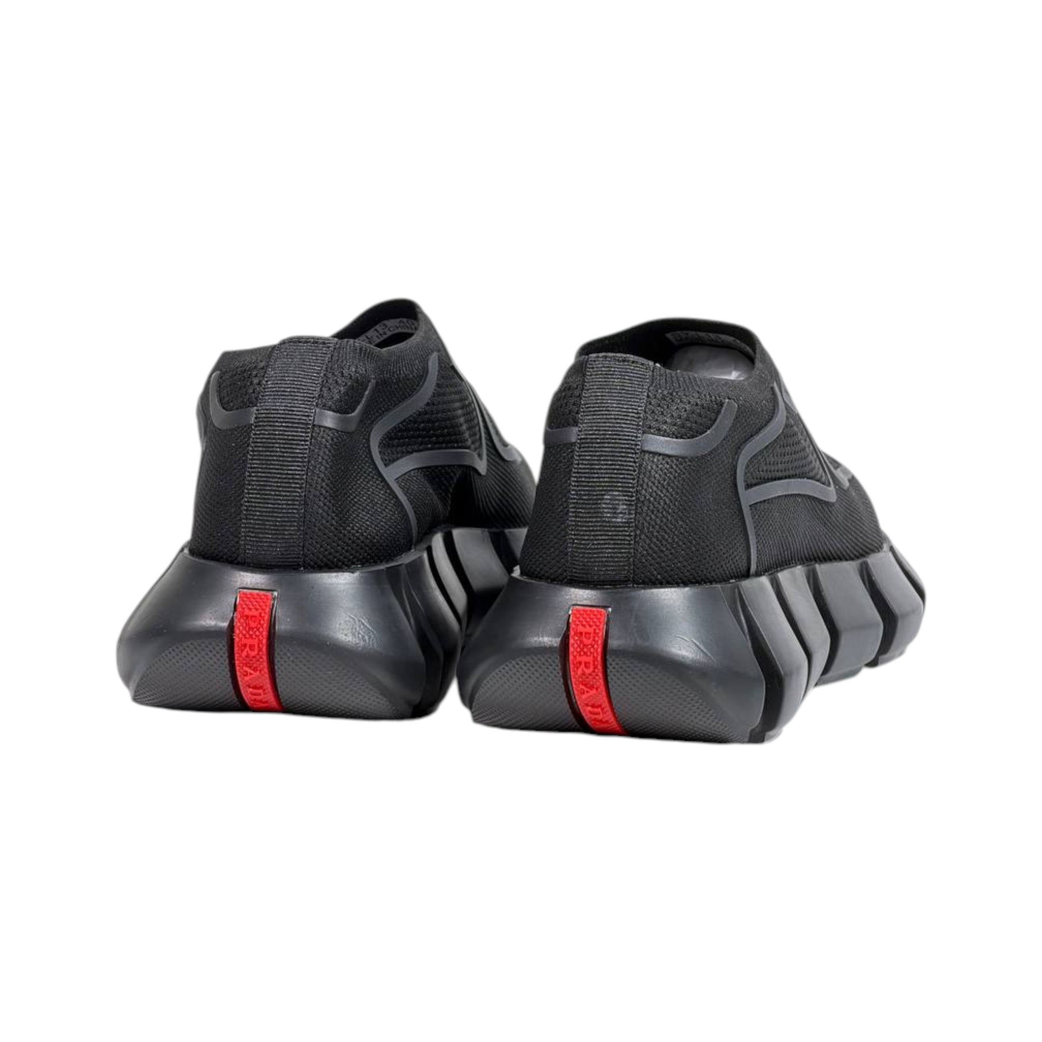 🖤❤️ Prada Cloudbust Thunder Black Sneakers 👟⚡ - MASTERPIECE