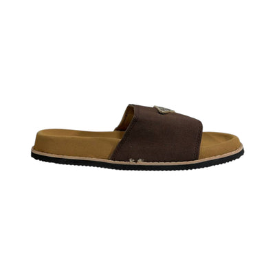 Prada Dark Brown Signature Comfort Slides – Premium Everyday Luxury 🤎✨ - MASTERPIECE