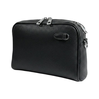 Prada Luxe Black Leather Travel Pouch ✨🖤 Premium Organizer Bag - MASTERPIECE
