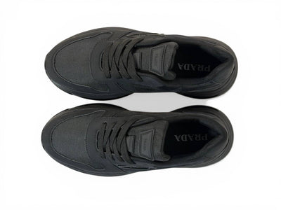 Prada Milano Black Sneakers 🖤⚡ | Stealth Luxury Performance - MASTERPIECE