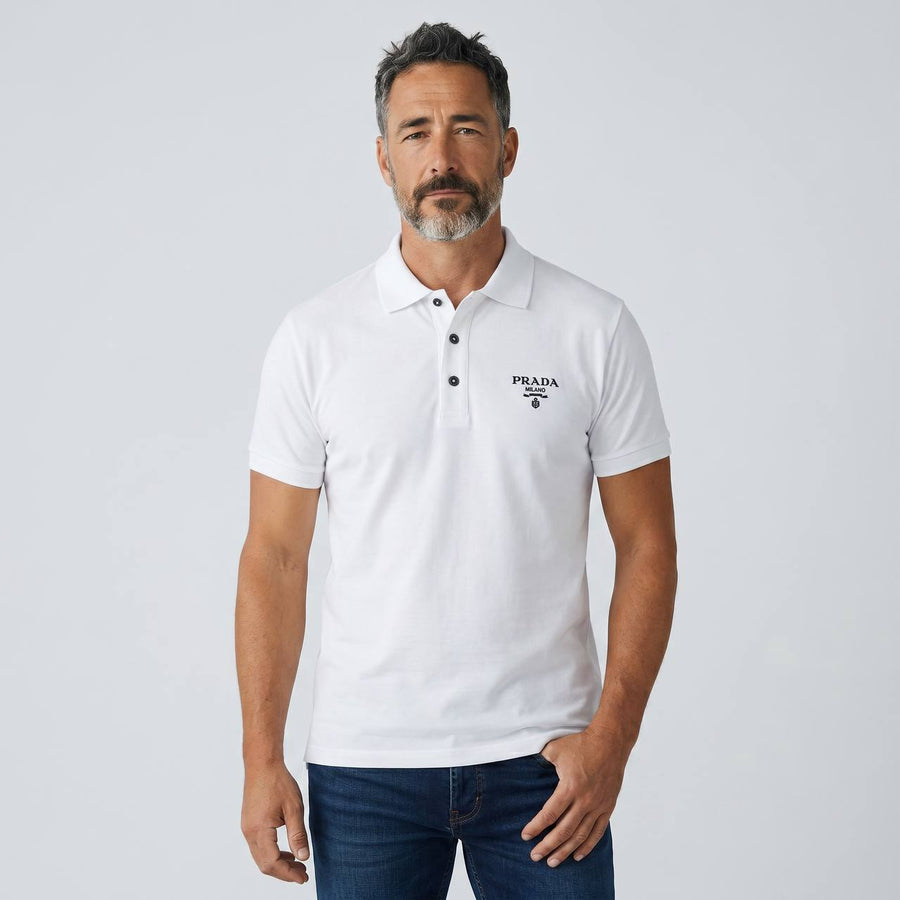 Prada Milano Polo — White