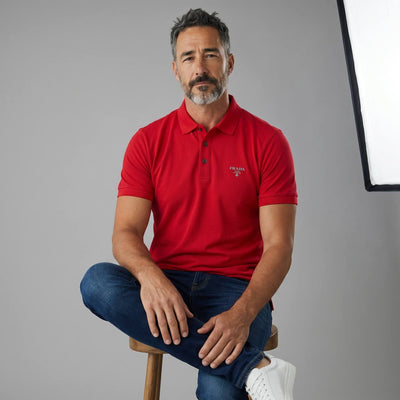 Prada Milano Essential Red Polo ❤️✨ - MASTERPIECE