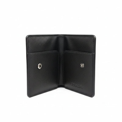 Prada Milano Saffiano Cards Holder — Black - MASTERPIECE