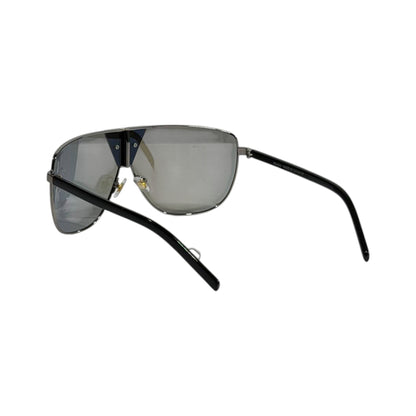 Prada Shield Sunglasses – Futuristic Mirror Edition 🖤🛡️ - MASTERPIECE