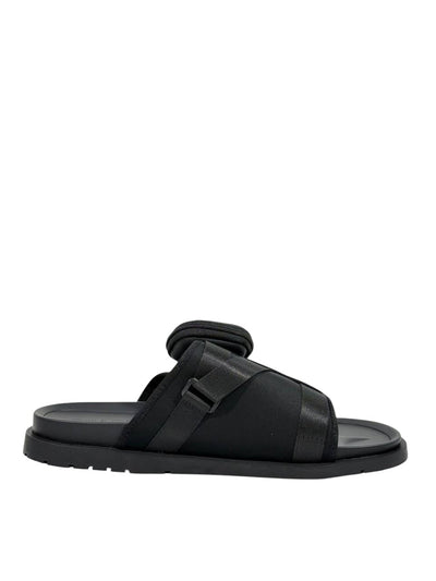 Prada Tactical Pocket Slides – Black Utility Luxury 🖤⚡ - MASTERPIECE