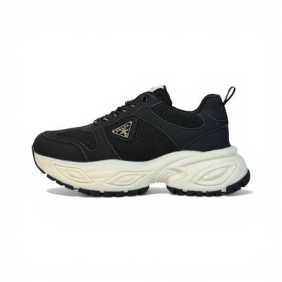 Prada Thunder Chunky Sneaker Black Ivory Edition 👟🖤✨ - MASTERPIECE