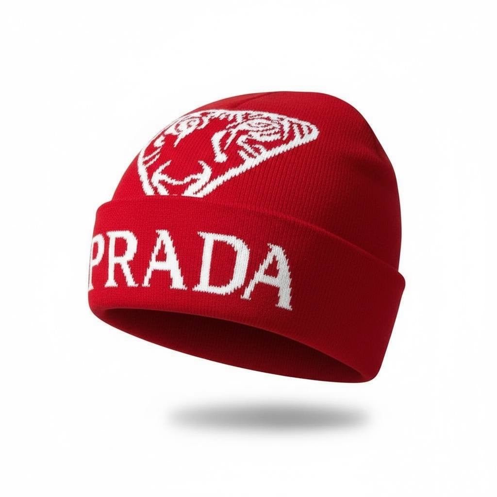 Prada Tiger Knit Beanie - MASTERPIECE