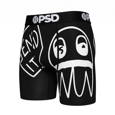 🖤 PSD Black Friend Graphic Boxer Briefs – Bold Men’s Underwear 🤍 - MASTERPIECE
