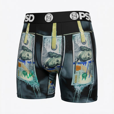 PSD Money Print Performance Boxer Briefs – Premium Compression Underwear 💵🔥 - MASTERPIECE