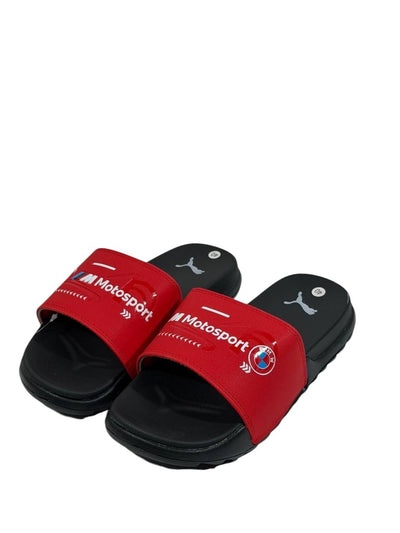 PUMA BMW M Motorsport Slide Sandals – Red Edition 🔴🏁 - MASTERPIECE