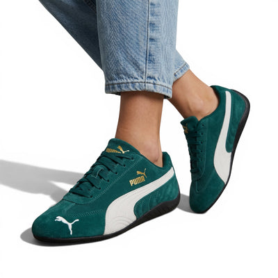 PUMA Classic Green Suede Sneakers 🟢👟 | Clean Sport Style with Premium Feel - MASTERPIECE