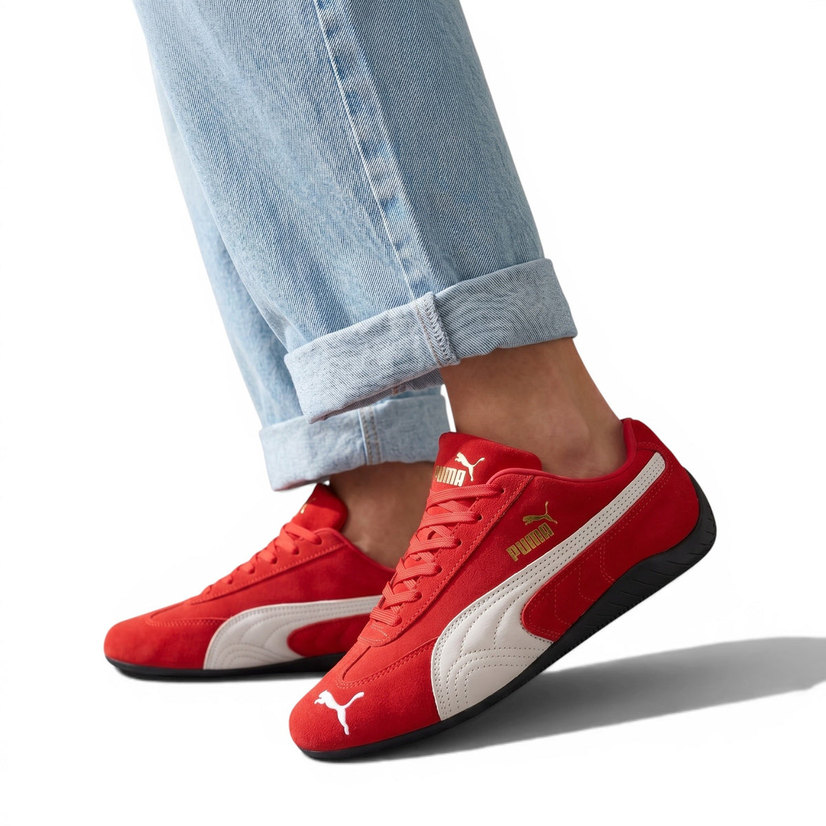 PUMA Classic Red Sneakers 🔴👟 | Sporty Icon with Bold Energy - MASTERPIECE