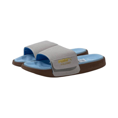 💙 Puma Palermo Comfort Slides – Sky Blue & Grey Summer Edition - MASTERPIECE