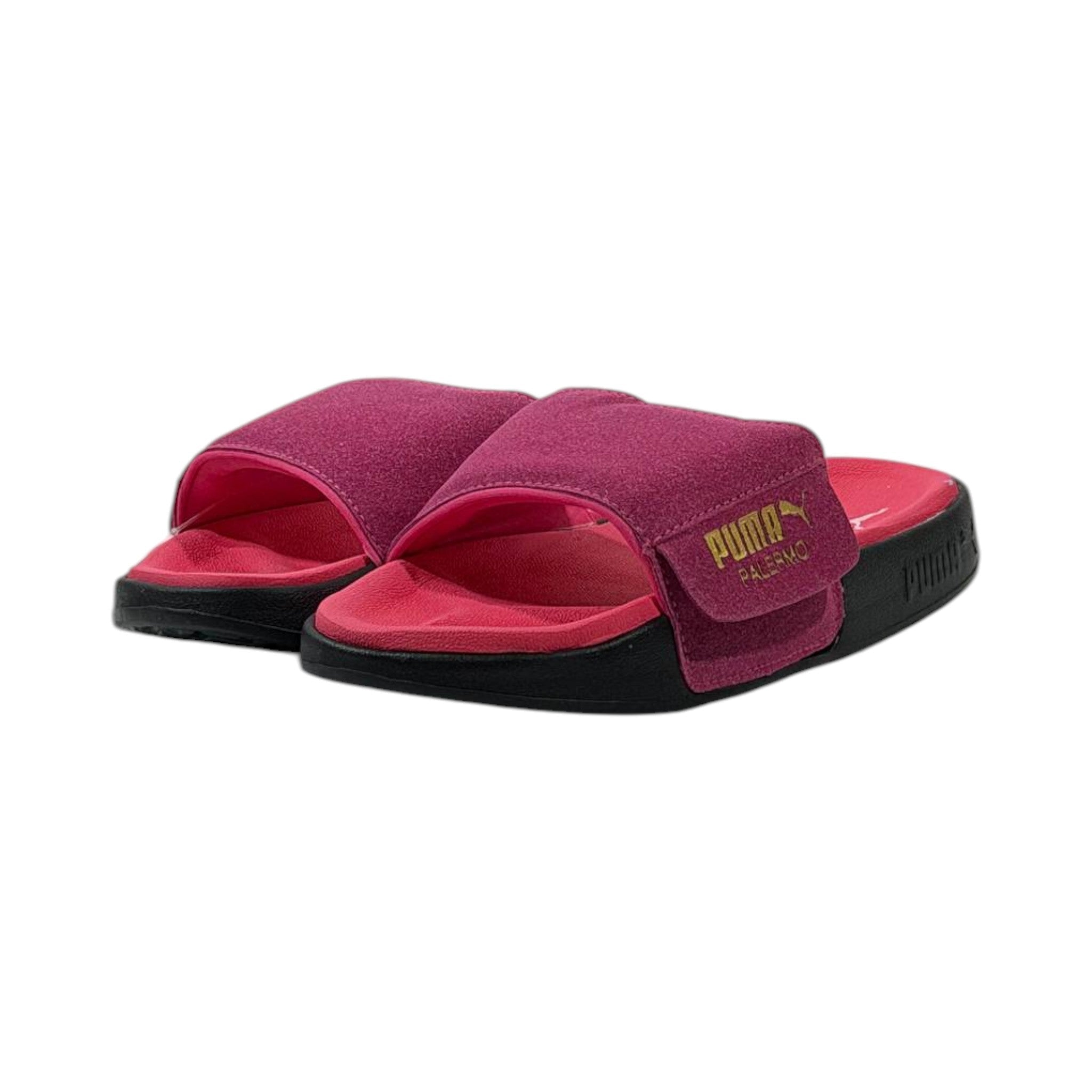 💖 Puma Palermo Suede Slides – Berry Pink Comfort Edition - MASTERPIECE