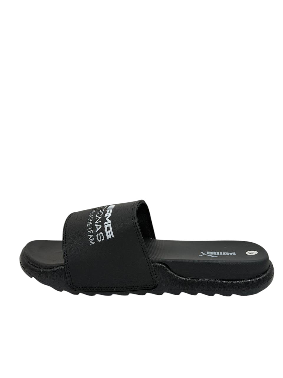 PUMA x AMG PETRONAS Slide Sandals – Black Edition 🖤🏁 - MASTERPIECE