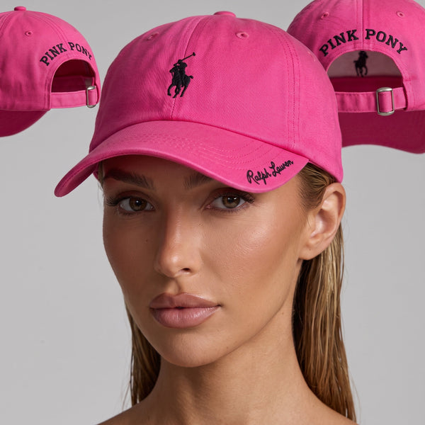 Ralph Lauren Pink Pony Classic Baseball Cap