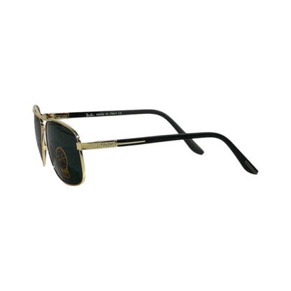Ray - Ban Aviator Green Lens Sunglasses 🕶️ | Gold Classic Frame - MASTERPIECE