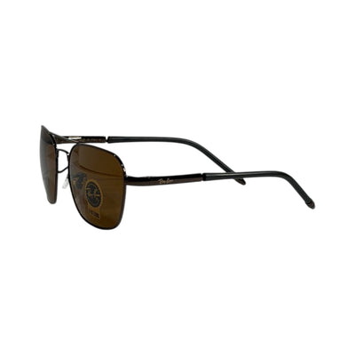 Ray - Ban Aviator Sunglasses 🕶️ | Black Frame with Brown Lenses - MASTERPIECE
